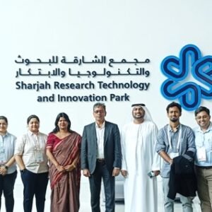 Business meeting at UAE, Sharjah research technology and innovation park